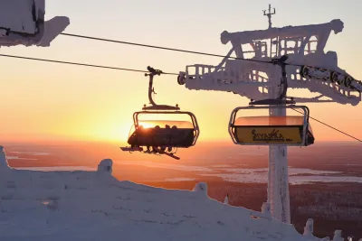 Levillä on kattava hissiverkosto