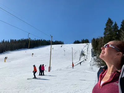 Tahkon rinteet ovat kevätauringossa upea laskettelukokemus