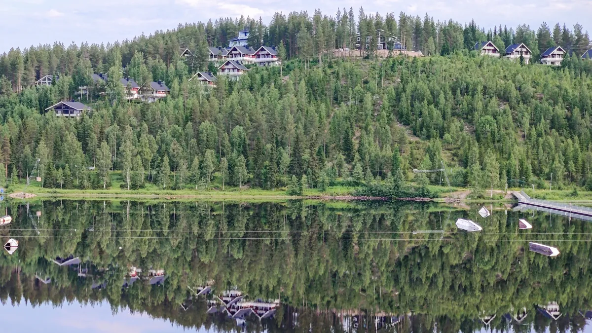 Lake view to Lake Syväjärvi